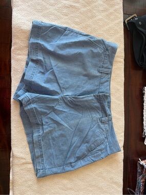 Magellan Outdoors Light Blue Women's Jean Shorts